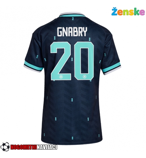 Ženske Nogometnih dresov Nemčija Serge Gnabry #20 Gostujoči SP 2026 Kratki rokavi Ženske Nogometnih dresov Nemčija Serge Gnabry #20 Gostujoči SP 2026 Kratki rokavi